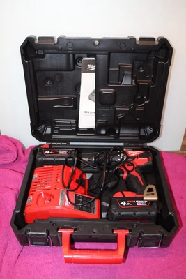 £160 • Buy Milwaukee M18 Cblpd-402c 18v 2 X 4.0ah Li-ion Redlithium Brushless Combi Drill