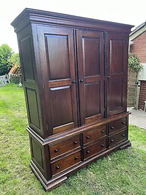 Solid Wood Wardrobe Mahogany  Olympian Wood  • £299.99