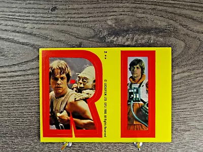 1980 Topps Star Wars Empire Strikes Back Stickers #2 R I • $5