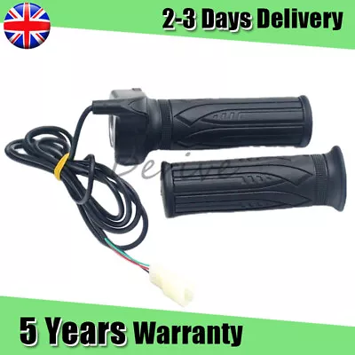 EBike Twist Speed Throttle 12V/24V/36V/48V/72V For Electric Scooter Bicycle Bike • £8.49