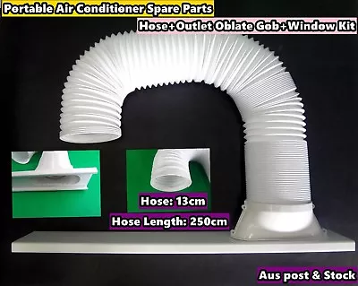 3PCs Portable Air Conditioner Spare Parts (Gob+Window Kit+Hose) (250cmx13cm) • $92.15