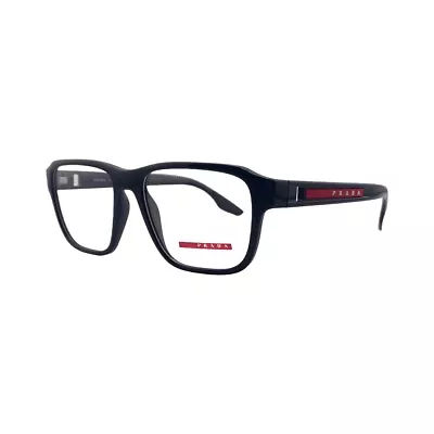 Prada Linea Rossa PS 04NV Black Eyeglasses Frames 54mm 17mm 145mm - 1AB-1O1 • $95