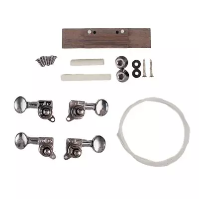 $19.20 • Buy 1 Pack DIY 26in Ukulele Kit 4 String Accessories Parts For Children Amateur