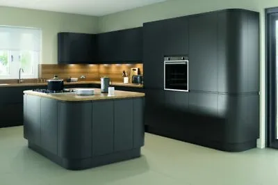 NEW HANDLELESS MATT ANTHRACITE Italian Replacement Kitchen Door And Drawers  • £55.96