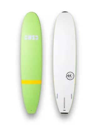 9'0  X 23 7/8  X 3 13/16 106.6L  Hybrid Foam Longboard Surfboard || M21 Sports • $360