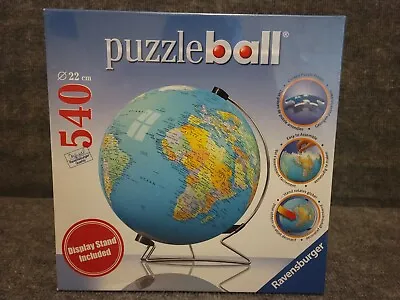 Ravensburger 540 Piece Puzzle BALL 3D With Display Stand • $30