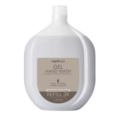 Method Violet & Lavender Scent Gel Hand Wash Refill 34 Oz Plant Based New • $18.99