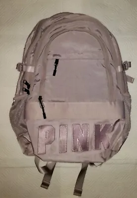 Victoria's Secret PINK Collegiate Backpack Travel Laptop Book Bag  • $49.99