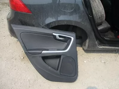 Used Rear Left Door Interior Trim Panel Fits: 2013  Volvo 60 Series Trim Pa • $168.61