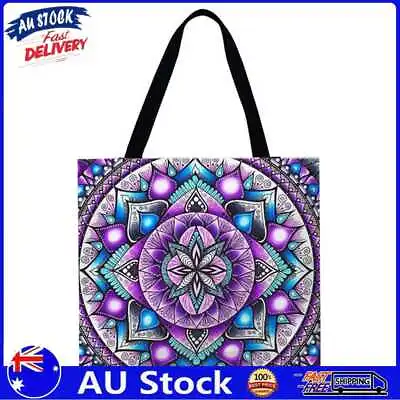 AU Mandala Printed Shoulder Shopping Bag Casual Large Tote Handbag (40*40cm) • $9.64