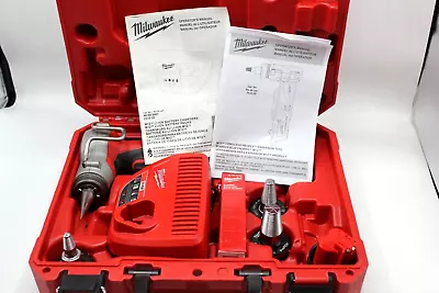 NEW Milwaukee M12 FUEL Uponor ProPEX Expander 2432-22 Kit Heads Batteries Charge • $399.95