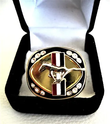 Mustang(Ford) Unisex14 Carat Gold Filled Signet Ring  • $24.99