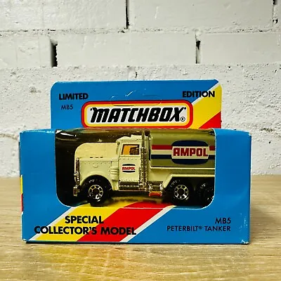 Peterbilt Oil Tanker MB100 Promo AMPOL Collector Edition MB5 Unpunched In Box • $29.95