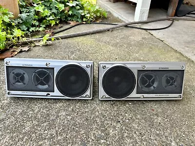 Vintage Pair PIONEER TS-X11 Car Speakers Tested JDM Lonesome Carboy • $299.95