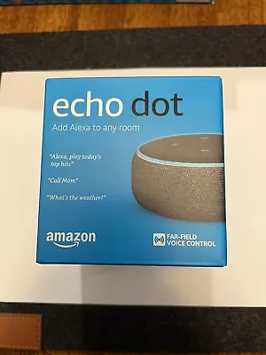 Amazon Echo Dot 3rd Gen Smart Speaker Alexa Bluetooth Wifi Audio Line Out • $35