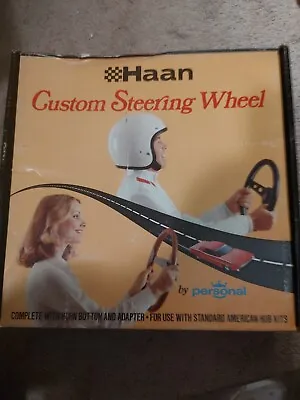 Vintage Steering Wheel.Haan Custom Steering Wheel By Personal  Jarama 12 Inch • $325