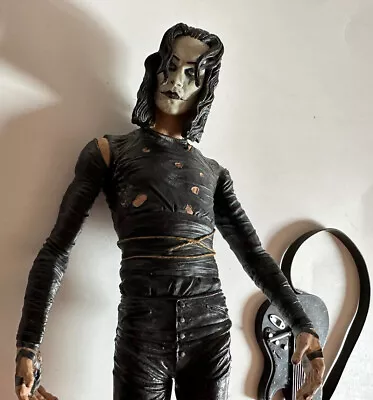 Vintage Movie Maniacs 12  The Crow Action Figure With Guitar Mcfarlane • $69.99