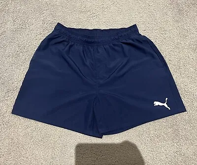 $10 • Buy PUMA Men's 7” Blue Running Shorts (Size L)