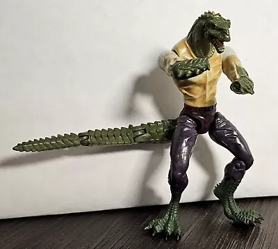 Marvel Spider-Man LIZARD Slashing Tail Dr. Curtis Connors 5  Figure Hasbro 2006  • $15