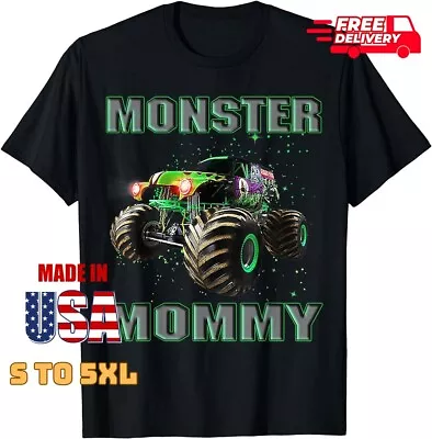 Monster Truck Mommy Monster Truck Are My Jam Truck Lovers T-shirt Freeship • $9.21