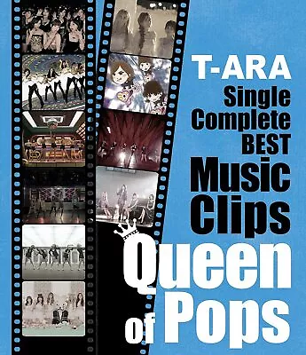T-ARA Single Complete BEST Music Clips Queen Of Pops Limited Blu-ray F/S • $134.99
