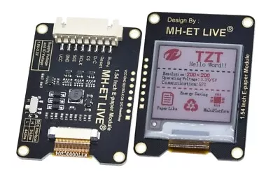 MH-ET LIVE 1.54 Inch Epaper Module E-paper E-Ink EInk Display Screen SPI Support • £17.90