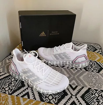 BNIB Mens Adidas Ultraboost David Beckham S.RDY Running Shoes Size 8.5 EU 42 2/3 • £84.99