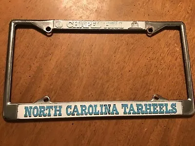 Chapel Hill North Carolina Tarheels License Plate Frame Vintage College • $17.99