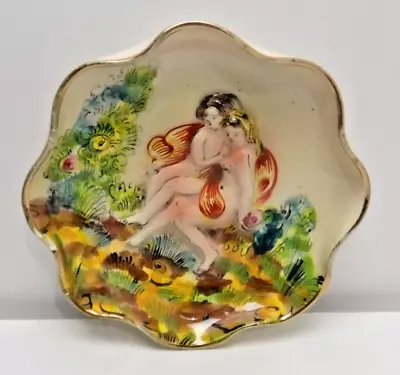 Vintage Small Dish Wall Plate  - Made In Italy • $10.17