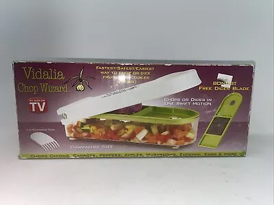 The Original Vidalia Chop Wizard Food Vegetable Fruit Dicer Chopper Open Box • $22.99