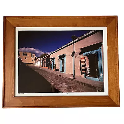 Oaxaca Mexico  Calle Cinco De Mayo  Pueblo Signed & Numbered 30x23 Ethnic  • $40