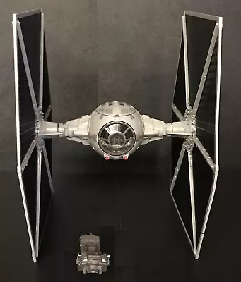 Star Wars The Vintage Collection Imperial Tie Fighter Large Wing Grey Vehicle • $59.87