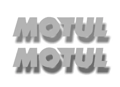 2 MOTUL Racing Vinyl Graphic 9  Decals JDM Car Synthetic Gear 300 Oil Stickers • $5.93