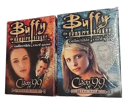 Class Of 99 Hero & Villain Starter Deck Buffy The Vampire Slayer BtVS CCG TCG • $12.98