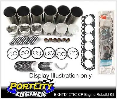Engine Rebuild Kit W/Liners Nissan Patrol GU Y61 TD42T I/C 4.2L Coated Pistons • $2614.95