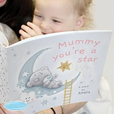 £14.99 • Buy Personalised Name Tiny Tatty Teddy Mummy Youre A Star Book Poem Baby Kids Gift