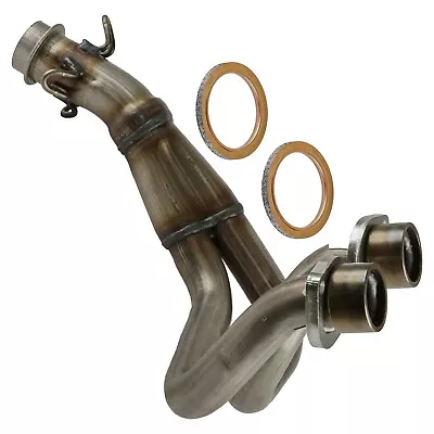  Exhaust Pipe W/ Gaskets For Yamaha Rhino 700 YXR700FDU 4x4 Ducks Fi 08-09 • $108.01