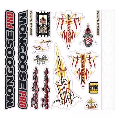 Mongoose - 2002 PRO Sniper For Grey Frame - Decal Set - Old School Bmx • $88