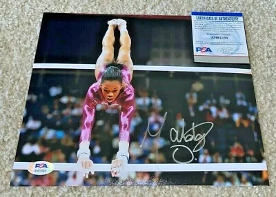 Gabrielle Gabby Douglas Signed 8x10 Photo Usa Gymnastics London 2012 2016 A Psa • $74.99
