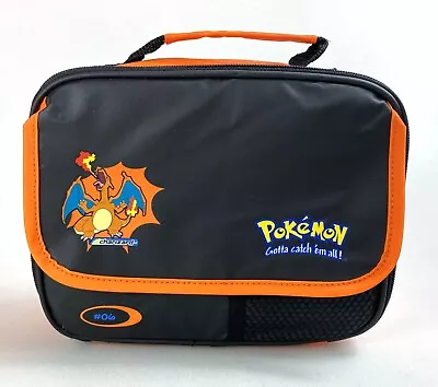 Charizard Vintage Pokemon Soft Lunchbox Lunch Box Bag 1999 Nintendo 90s Rare • $69.98