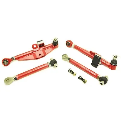 GodSpeed GSP Adjustable Front Lower Camber Control Arms Tension Kit 240SX S13 • $212.50