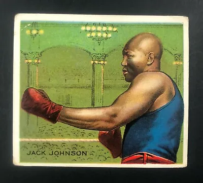 $350 • Buy RARE ORIGINAL 1910 Jack Johnson Mecca Tobacco Boxing Card GREAT EYE APPEAL!
