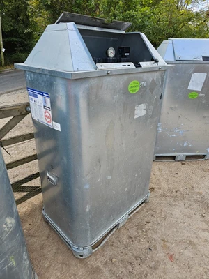 £363 • Buy £275+vat Bunded Fuel Diesel Oil 1000 Litre Storage Drum Tank Bowser Generator T6