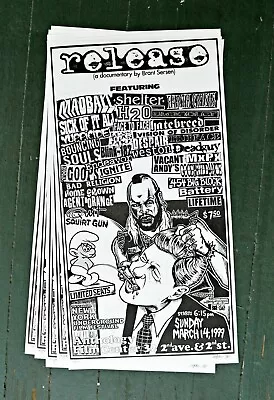 $20 • Buy Film Poster Flyer NYHC Punk Mr T Madball Sick Of It All Hatebreed Bad Religion 