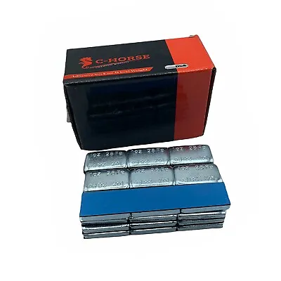 1 BOX 90 Pcs 1 Oz 1.00 Oz ZINC Coated Adhesive Stick On Balance Wheel Weights • $22.99