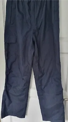 £12.99 • Buy Peter Storm Navy Waterproof Cargo Trousers- Size S