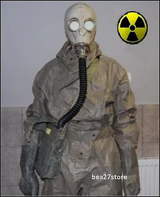 $173.03 • Buy  Gas Mask Chernobyl Nbc Hazmat Suit Radiation Chemical Nuclear Protection Set 