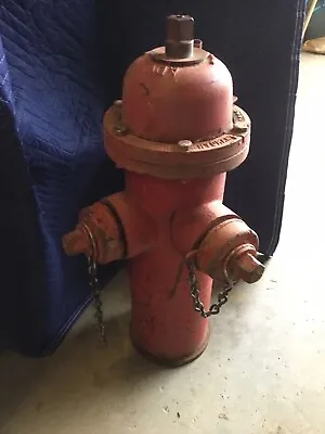$575 • Buy Vintage Fire Hydrant W/american Darling Valve Beaumont Texas 28” Local Pickup 