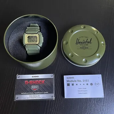 Casio G-Shock X Herschel Supply Co. GLX5600HSC-3 Limited Edition Rare  • $300