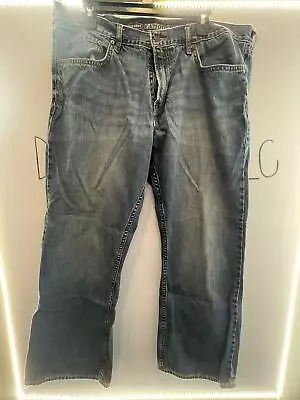 Old Navy Famous Jeans Mens Boot Cut Semi Evase Flex Denim Blue Jeans 38 X 30 • $13.78